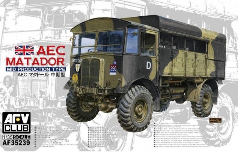 Afv Club - AEC Matador Middle Type Afv Club - AEC Matador Middle Type